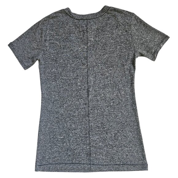 Rag & Bone Jean Dark Gray V-Neck Short Sleeve Tee Women's SZ X-Small Minimalist - Picture 7 of 12
